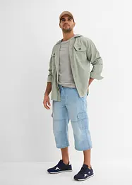 3/4 cargo džíny Regular Fit, Straight, bonprix