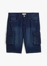 Dlouhé džínové cargo bermudy, Relaxed Fit, bonprix