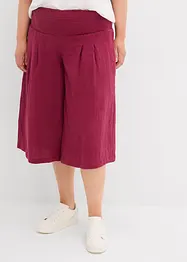 Capri kalhoty z mušelínu, bonprix