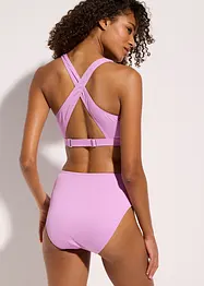 Žebrované bikiny s podprsenkovým topem (2dílná souprava), bonprix
