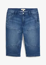 Dlouhé džínové bermudy, Regular Fit, bonprix