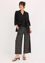 Culotte kalhoty z žerzejového krepu, bonprix
