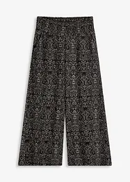 Culotte kalhoty z žerzejového krepu, bonprix