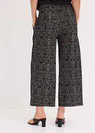 Culotte kalhoty z žerzejového krepu, bonprix