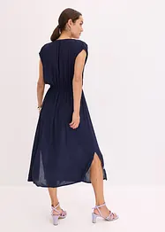 Boho midi šaty s výšivkou, bonprix