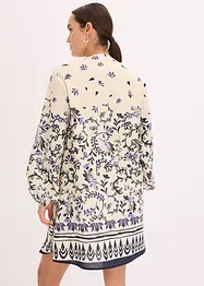 Krátké boho šaty se vzhledem lnu, bonprix