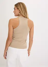Top s ramínkem kolem krku, z měkké viskózy, bonprix