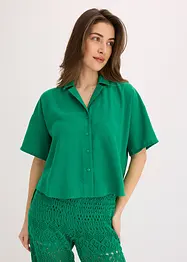 Oversize košilová halenka, bonprix
