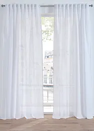 Závěs se vzhledem lnu, normální a extra široký (1 ks v balení), bonprix