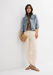 Džíny Barrel Mid Waist, bonprix