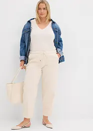 Džíny Barrel Mid Waist, bonprix