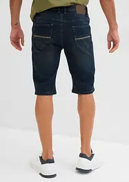 Strečové džínové bermudy, Slim Fit, bonprix