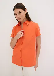 Halenka s krátkým rukávem, z popelínu, bonprix