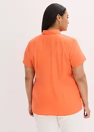 Halenka s krátkým rukávem, z popelínu, bonprix