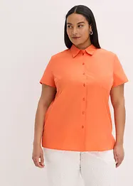 Halenka s krátkým rukávem, z popelínu, bonprix