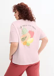 Oversized triko s potiskem na zádech, bonprix