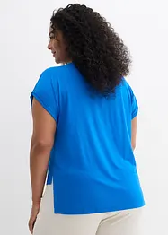 Oversize tričko ze splývavé směsi s viskózou, bonprix