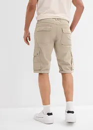 Cargo bermudy z čisté bavlny, Regular Fit, bonprix