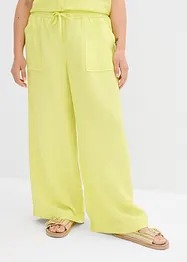 Culotte kalhoty ze splývavé směsi s lyocellem, bonprix