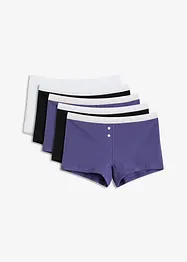 Dámské boxerky s organickou bavlnou (5 ks v balení), bonprix