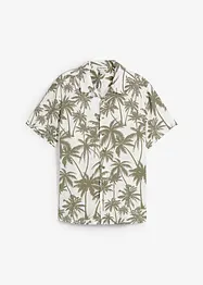 Košile s krátkým rukávem, Slim Fit, z viskózy, bonprix