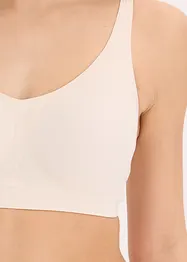 Vyztužená podprsenka Feel Comfort, laserově vyřezávaná, bez kostic, bonprix