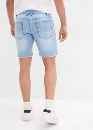 Dlouhé džínové šortky s nezačištěnými okraji, Relaxed Fit, bonprix