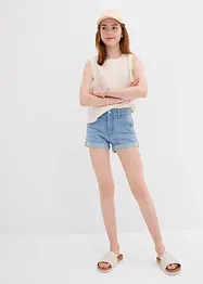 Džínové šortky, Mid Waist, bonprix