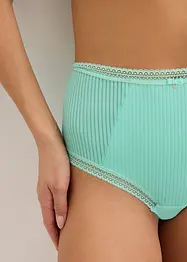 Bokové maxikalhotky s něžnou krajkou, bonprix