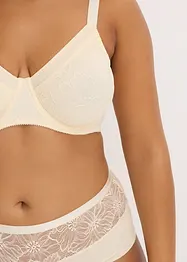 Zmenšovací podprsenka s jemnou krajkou, bonprix