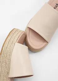 Pantofle na platformě, bonprix