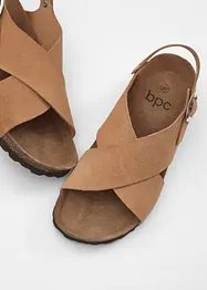 Kožené sandály, bonprix