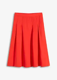 Skládaná sukně z měkké viskózové směsi, bonprix