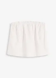 Halenkový top s podílem lnu, bonprix