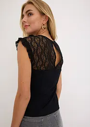 Top s krajkou, bonprix