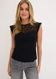 Top s krajkou, bonprix