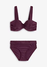 Balkonetové bikiny s vyztuženými ramínky (2dílná souprava), bonprix