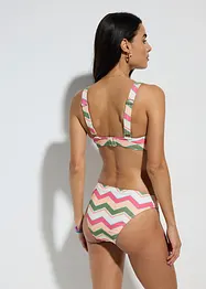 Bikiny s podprsenkovým topem, s výstřihem do V (2dílná souprava), bonprix