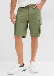 Strečové cargo bermudy (2 ks v balení), Regular Fit, bonprix