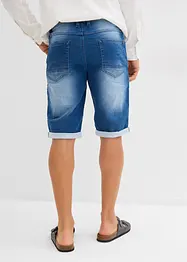 Bermudy z džínové teplákoviny, Relaxed Fit, bonprix