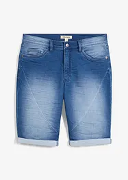 Bermudy z džínové teplákoviny, Relaxed Fit, bonprix
