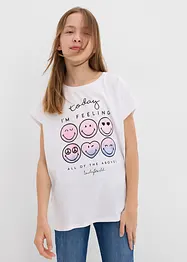 Triko se smajlíkem, z čisté bavlny, SmileyWorld