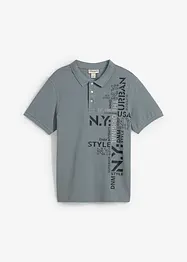 Polo tričko z piké z čisté bavlny, Slim Fit, krátký rukáv, bonprix
