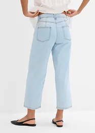 Baggy džíny Mid Waist Super Soft, zkrácené, bonprix