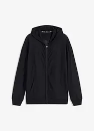 Průhledná sportovní bunda ze síťoviny, oversize, bonprix
