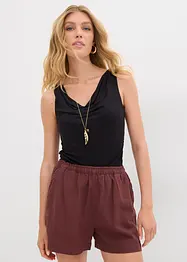 Top z jemné směsi s viskózou, bonprix