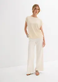 Oversize triko s pleteným vzhledem, bonprix