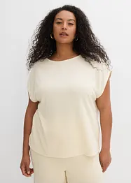Oversize triko s pleteným vzhledem, bonprix