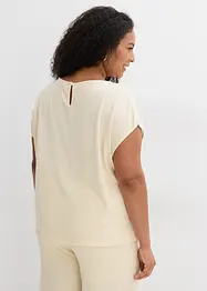 Oversize triko s pleteným vzhledem, bonprix