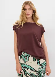Oversize triko s pleteným vzhledem, bonprix